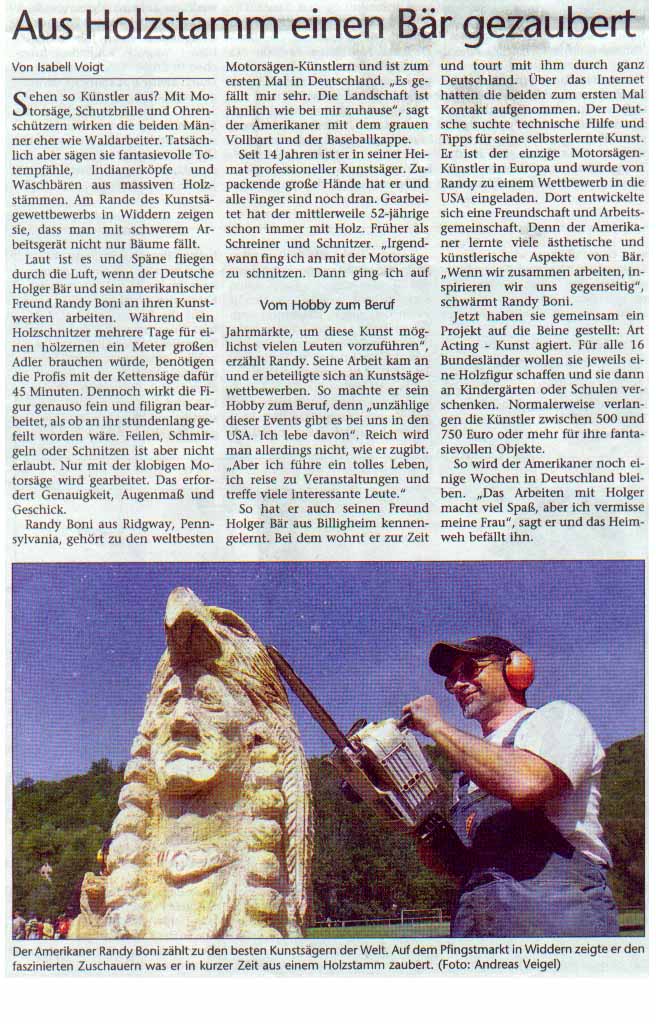 Holzf�llerwettbewerb Widdern