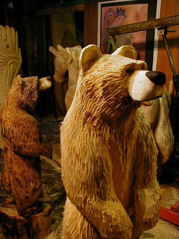 Kettens�gen Schnitzereien von Holger B�r