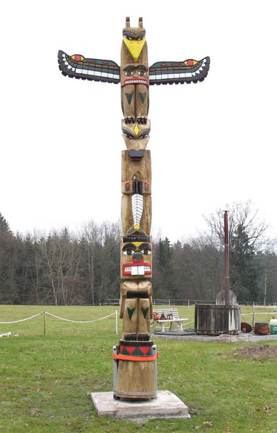Totempole Biber