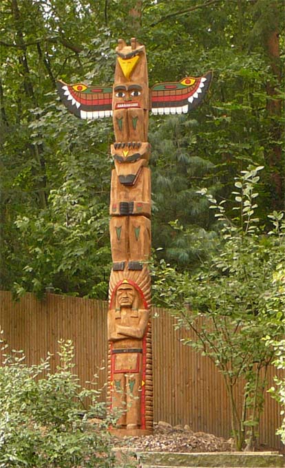 Totempfahl "Indian Spirit"