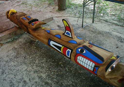 Totem Whale Raven