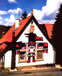 BaerArtTotempoles and Sculptures Holger Baer Billigheim Germany Art Galerie Totempfahl Kunsthandwerk Totempfhle und Skulpturen Kunst Galerie