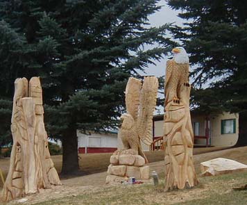 Holger Baer Chainsaw Carvings Kettens�gen Kunst