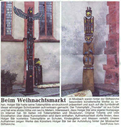 Rhein- Neckar- Zeitung Artikel vom 28.12.1999