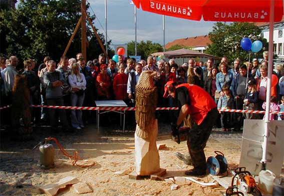 Adler Skulptur von Holger B�r